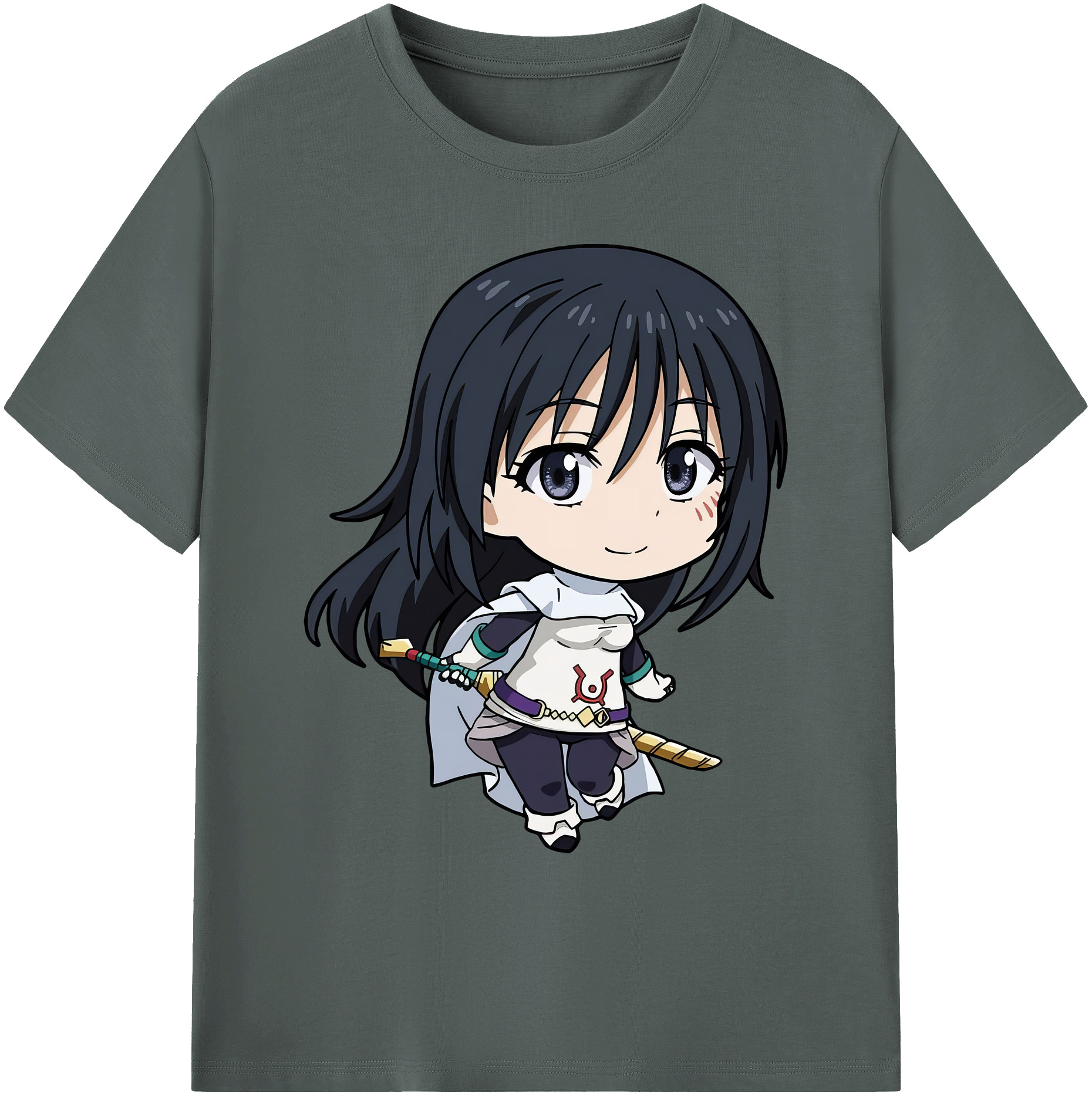 （画像用） 転スラ Regarding Reincarnated to Slime 綿100％ メンズ半袖Tシャツ｜肌触りやわらか＆通気性